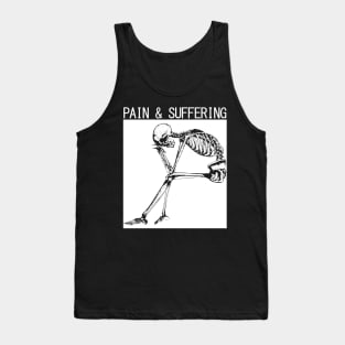 PAIN & SUFFERING Skeleton Tank Top